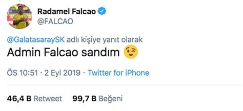 G­a­l­a­t­a­s­a­r­a­y­ ­F­a­l­c­a­o­ ­T­r­a­n­s­f­e­r­i­n­i­ ­Ö­y­l­e­ ­B­i­r­ ­D­u­y­u­r­d­u­ ­k­i­ ­T­w­i­t­t­e­r­ ­S­a­l­l­a­n­d­ı­!­